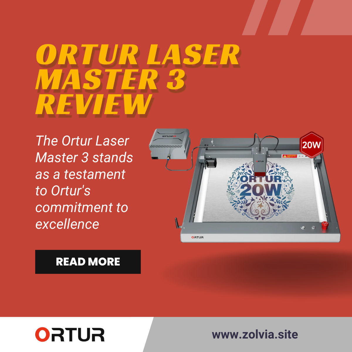 Read more about the article Ortur Laser Master 3 Review: Affordable Precision for DIY Enthusiasts