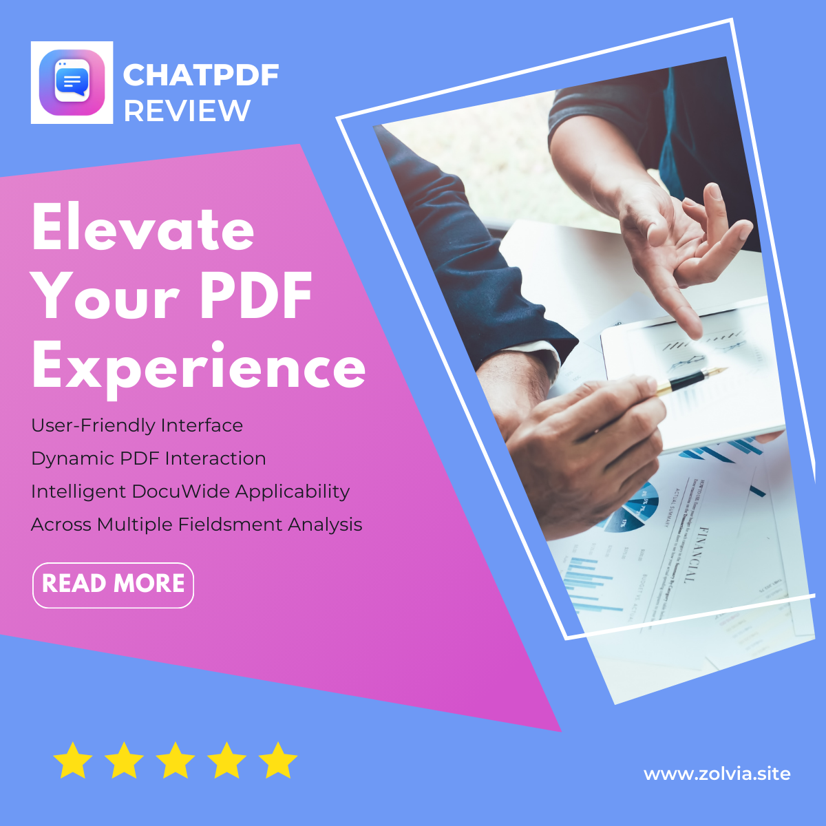 Read more about the article Elevate Your PDF Experience: In-Depth ChatPDF Tool Review